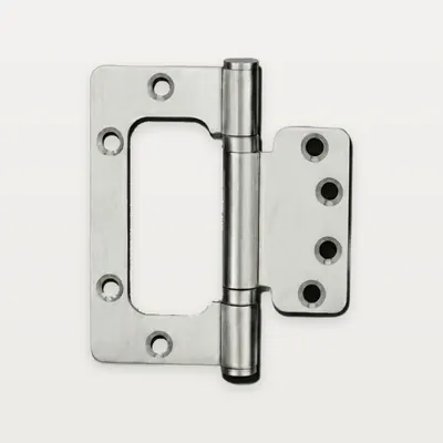 XH-A26 Stainless steel flush / mortise-free (butterfly) hinge, 2 ball bearings