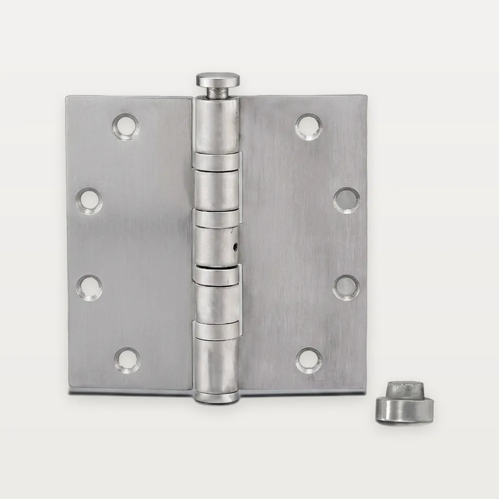 XH-A42 Stainless steel US-style butt hinge, 4 ball bearings