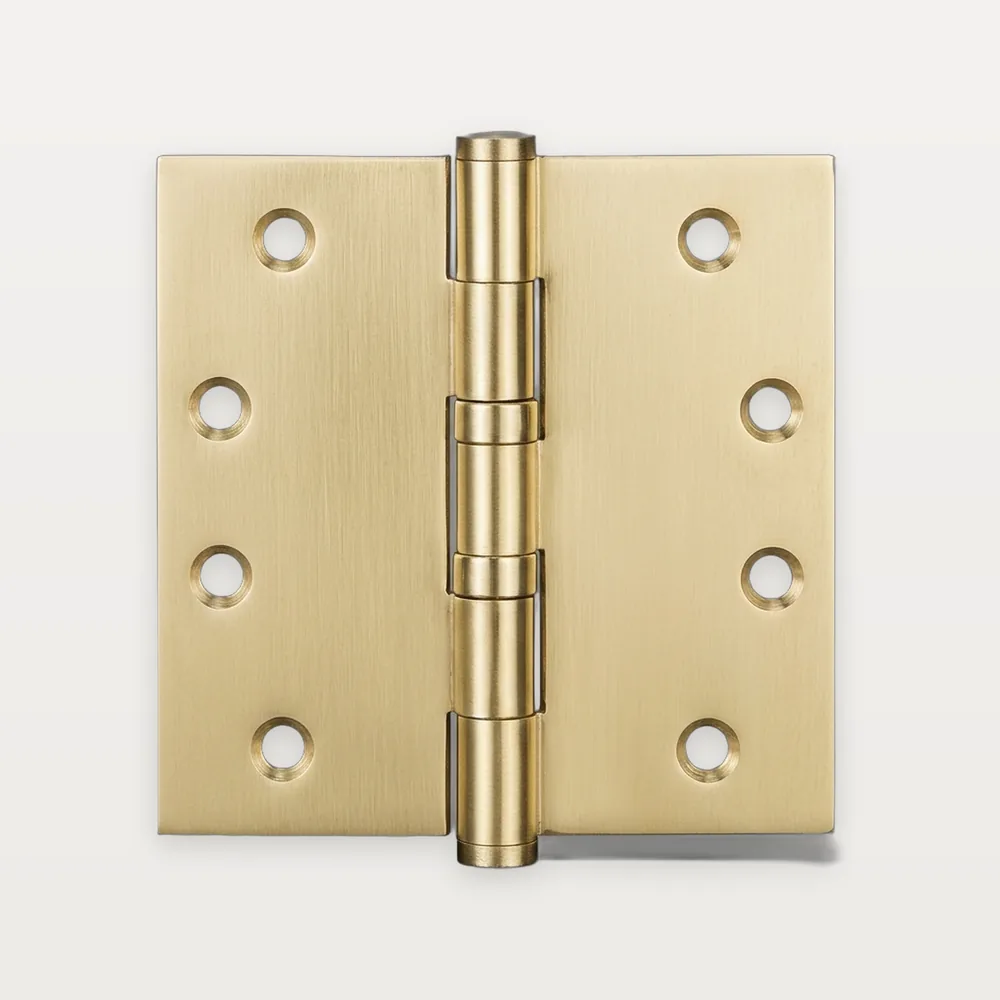 XH-C11 Brass butt hinge, 2 ball bearings, acorn tip (AT)