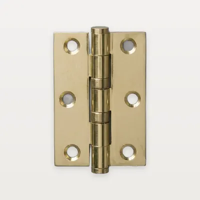 XH-C22 Brass butt hinge, 2 ball bearings
