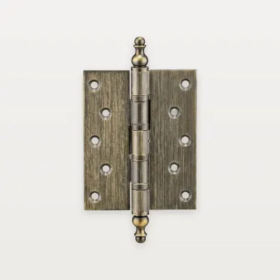 XH-C24 Brass decorative hinge with finials